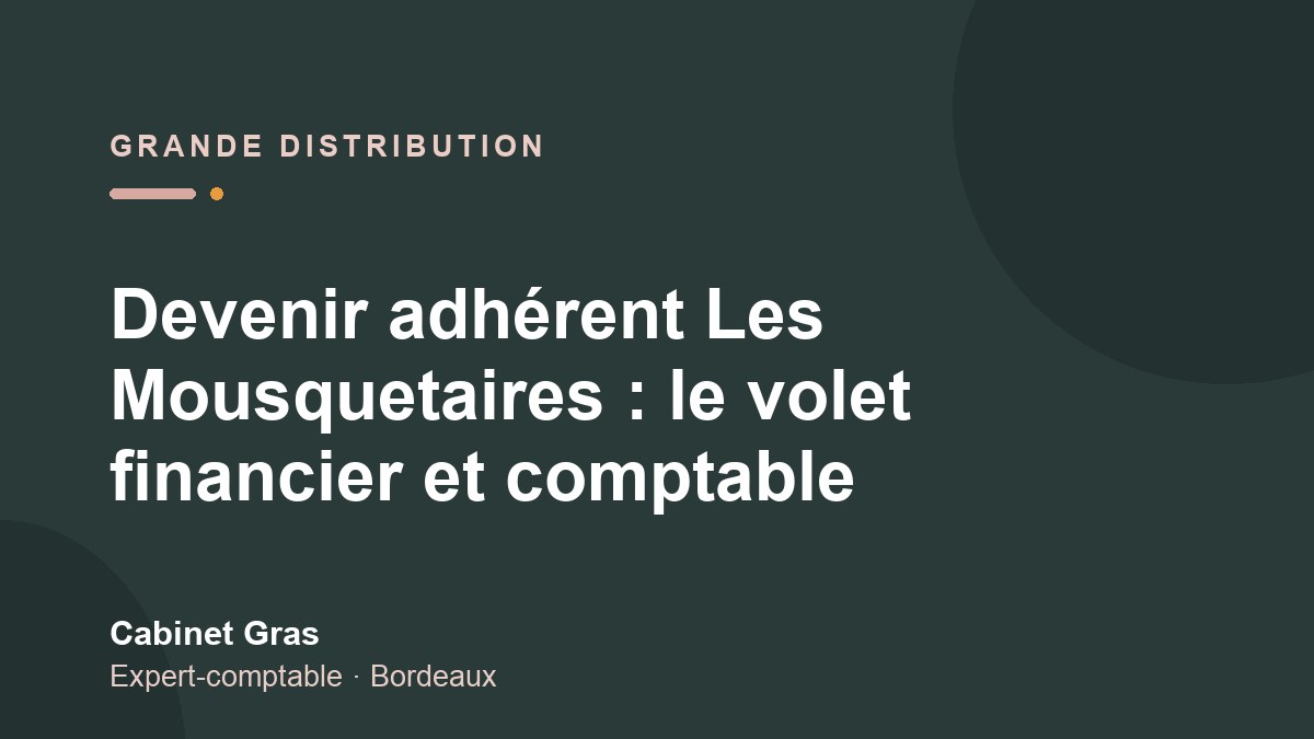 Devenir adhérent Les Mousquetaires